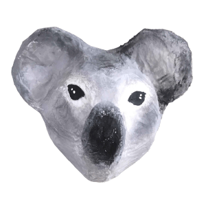 papiermache koala